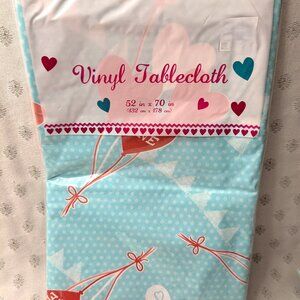 New!  Three 52" x 70" Valentine's Day Tablecloths